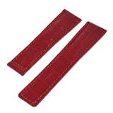 Bracelet crocodile 20/18 mm pour la boucle déployante BREITLING et TAG Heuer