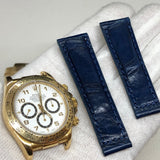 20/16 mm Crocodile strap pour ROLEX Daytona 16518