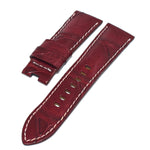 Crocodile strap 24/20 mm for PANERAI