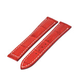 19/16 mm Crocodile strap for OMEGA folding clasp