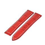 Bracelet crocodile 21/18 mm pour la boucle déployante Omega et TAG Heuer