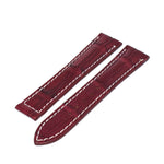 19/16 mm Crocodile strap for OMEGA folding clasp