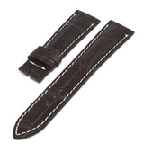 Bracelet crocodile 22/18 mm