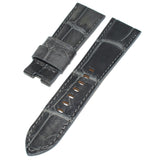 Crocodile strap 24/22 mm for PANERAI