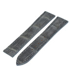 19/16 mm Crocodile strap for OMEGA folding clasp