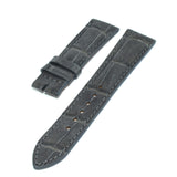 Bracelet crocodile 22/18 mm