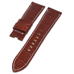 Crocodile strap 24/20 mm for PANERAI