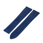 22/18 mm crocodile strap for OMEGA folding clasp