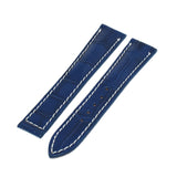 19/16 mm Crocodile strap for OMEGA folding clasp