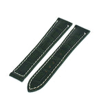 20/18 mm Crocodile strap for OMEGA folding clasp