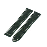 19/16 mm Crocodile strap for OMEGA folding clasp
