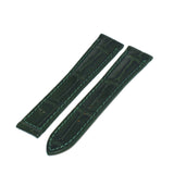 22/18 mm crocodile strap for OMEGA folding clasp
