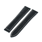 19/16 mm Crocodile strap for OMEGA folding clasp