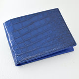 Portefeuille Cuir Crocodile 12x9 cm