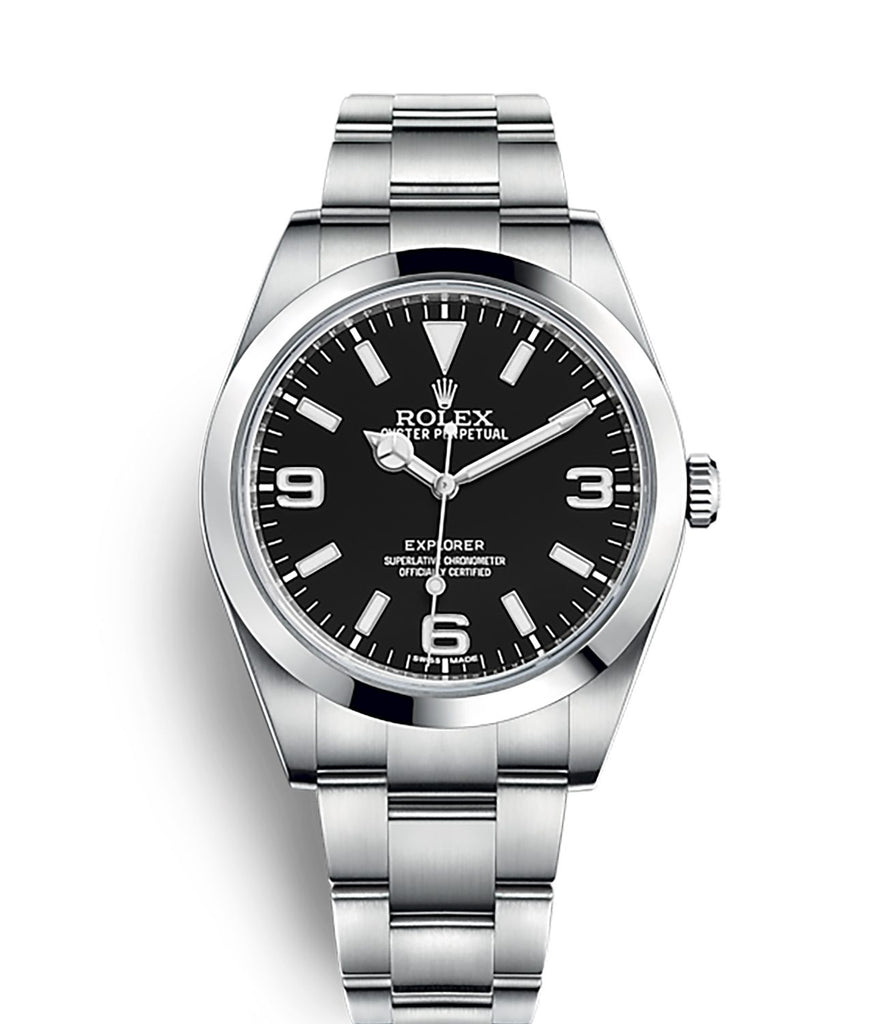 ROLEX Explorer 214270 Black SS