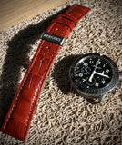Bracelet crocodile 21/16 mm