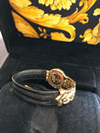 GIANNI VERSACE 18K Yellow Gold Factory Diamonds Medusa Limited Edition