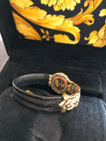 GIANNI VERSACE 18K Yellow Gold Factory Diamonds Medusa Limited Edition