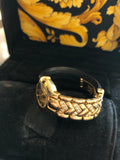 GIANNI VERSACE 18K Yellow Gold Factory Diamonds Medusa Limited Edition