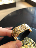 GIANNI VERSACE 18K Yellow Gold Factory Diamonds Medusa Limited Edition