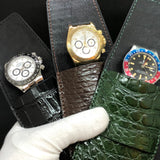 Etui pour Rolex - Rolex crocodile pouch | bs-watch.fr