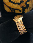 GIANNI VERSACE 18K Yellow Gold Factory Diamonds Medusa Limited Edition