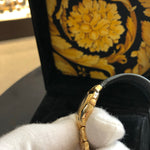 GIANNI VERSACE 18K Yellow Gold Factory Diamonds Medusa Limited Edition