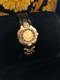 GIANNI VERSACE 18K Yellow Gold Factory Diamonds Medusa Limited Edition