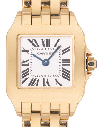 Cartier Santos Demoiselle Full Yellow Gold 18k